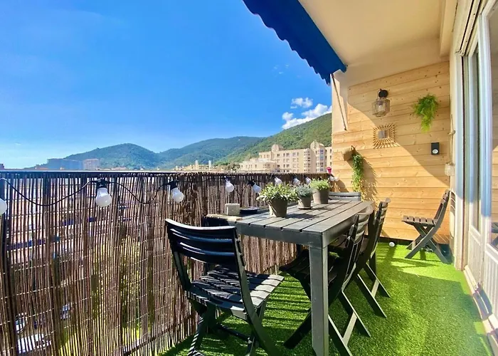 Vue Mer Au Carre D'or De Ajaccio - Parking, Wifi アパート アジャクシオ